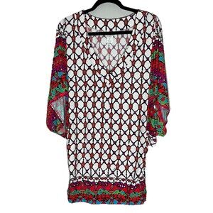 Trina Turk Revolve Venice Beach Cover Up Dress Size M Caftan Resort Vacation